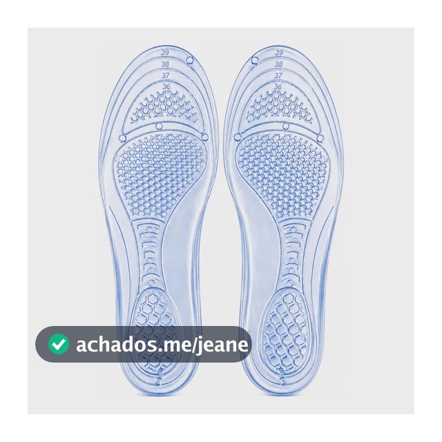 Palmilha Ortopédica Silicone Gel Anti Impacto E Dor Gkmix