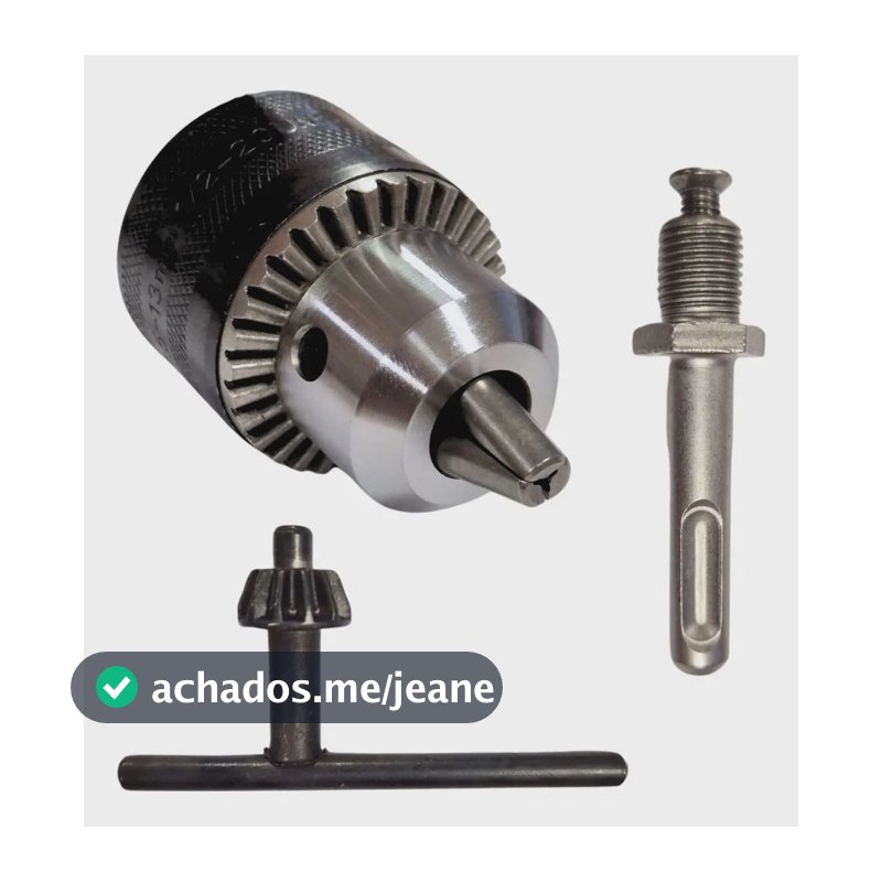 Mandril De Furadeira Adaptador Sds Plus Martelete 1/2 13mm MFL