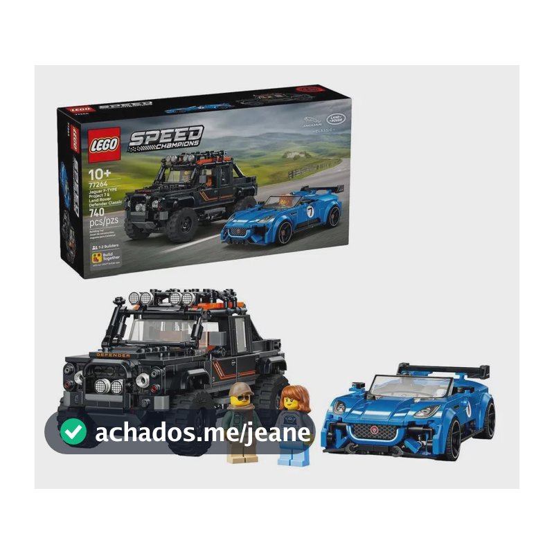 Lego Speed Champions Jaguar Project 7 E Land Rover 740