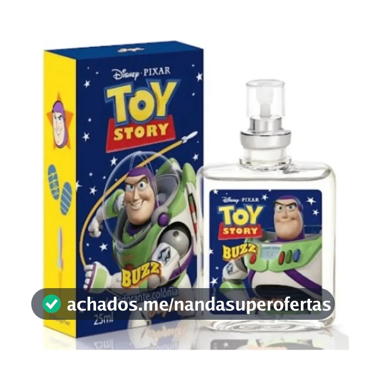 Perfume Infantil Menino Buzz Toy Story Disney Jequiti 25ml