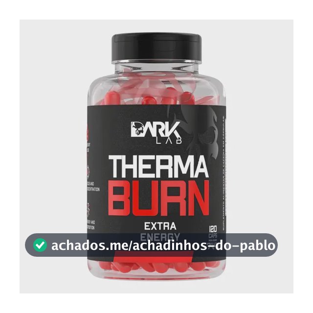 Termogênico Therma Burn 210mg De Cafeína 120 Caps Dark Lab Sabor Sem sabor
