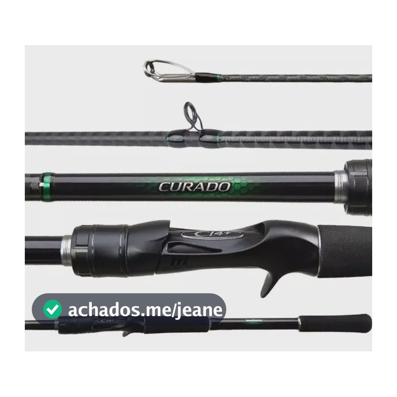 Vara Shimano Curado Brasil 1,83m 40lb Cdc60hsaa Carretilha Única