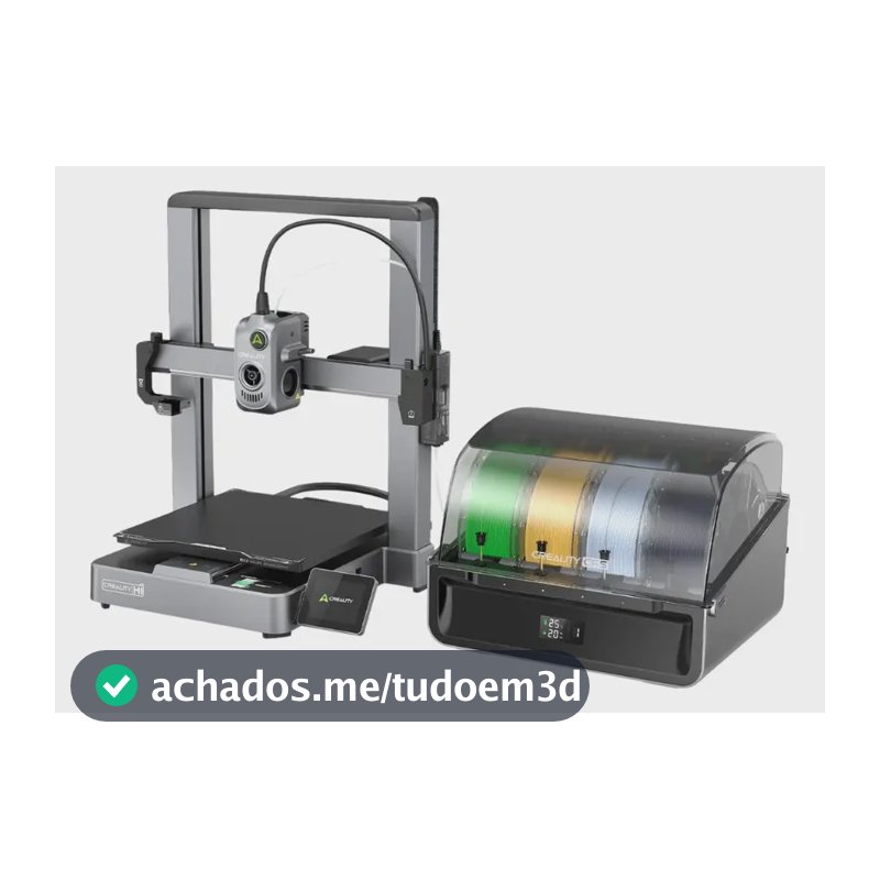 Creality impressora 3d hi combo com sistema multicolor