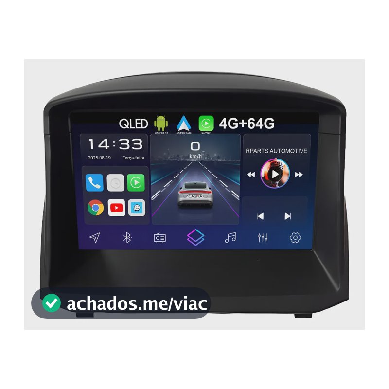Zk Kitmultimidia 9 Polegadas Android New Fiesta 2013 A 2018