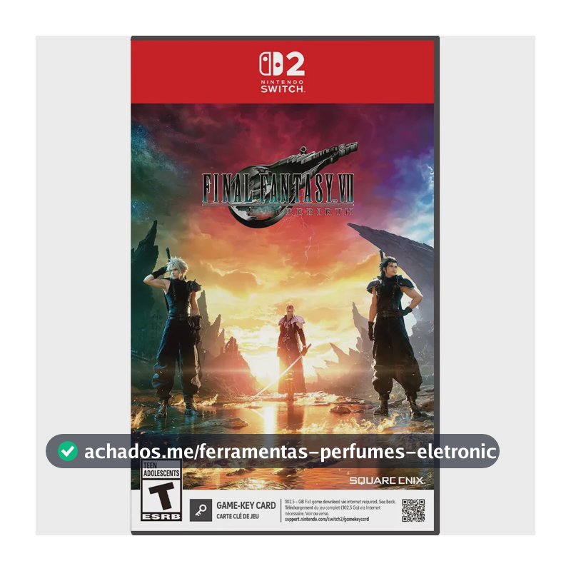 Final Fantasy Vii Rebirth Standard Edition Nintendo Switch 2