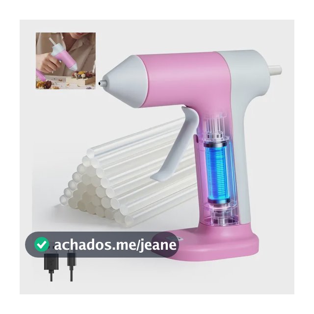 Pistola De Silicone Sem Fio 30s Preheat Auto Off 5v