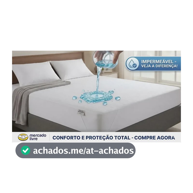 Protetor De Colchão Queen Impermeável Comfort Malha Temima