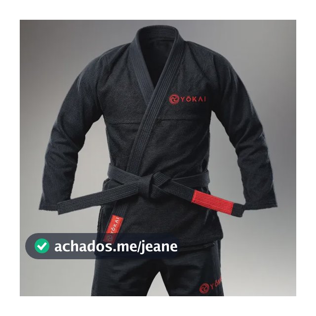 Kimono Yokai Jiu-jitsu Pro Light - Preto