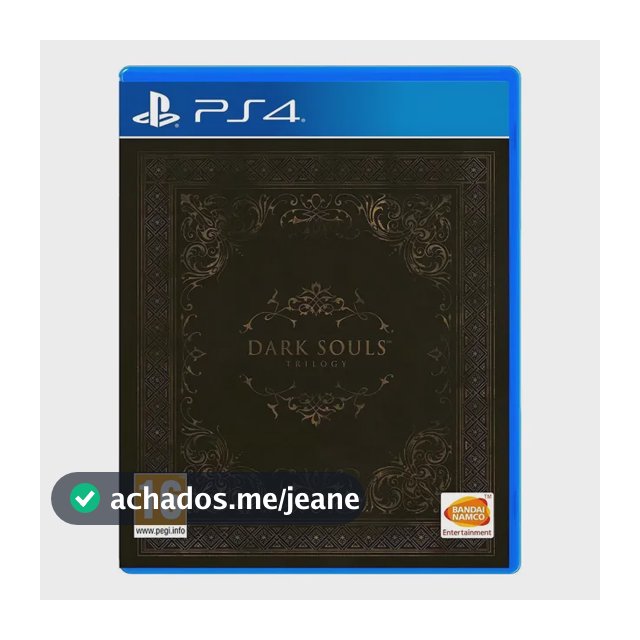 Dark Souls Trilogy Ps4 Midia Fisica (Europeu)