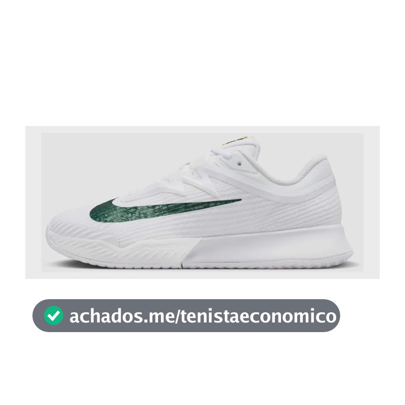 Tênis Nike Zoom Vapor Pro 3 Hc Saibro Premium Feminino Branco/verde 38 38 Br