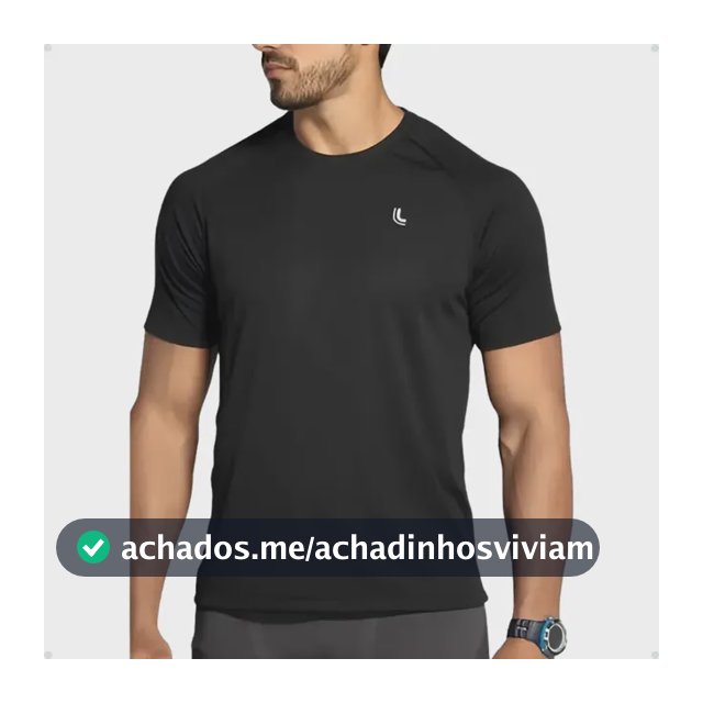 Camiseta Esportiva Lupo Masculina Dry Academia Confortável