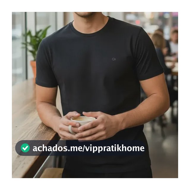 Camiseta Masculina Básica Slim Algodão - Várias Cores Ogochi