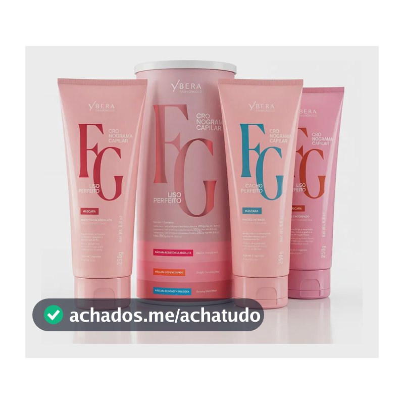 Kit Cronograma Capilar Liso Perfeito - Fashion Gold