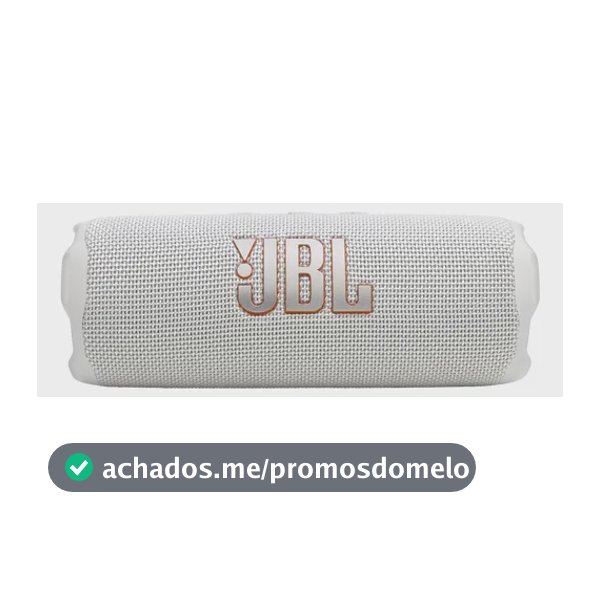 Caixa De Som Flip 7 Bluetooth Prova Dágua Branco Jbl Bivolt Branco