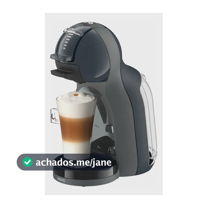Cafeteira Nescafé Dolce Gusto Mini Me 2.0 Cinza-escuro 127v