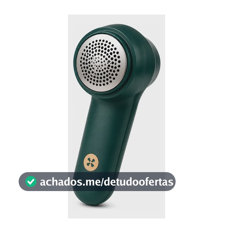 Papa Bolinha Elétrico Recarregável Removedor De Fiapos Roupa Azul-petróleo 127/220v