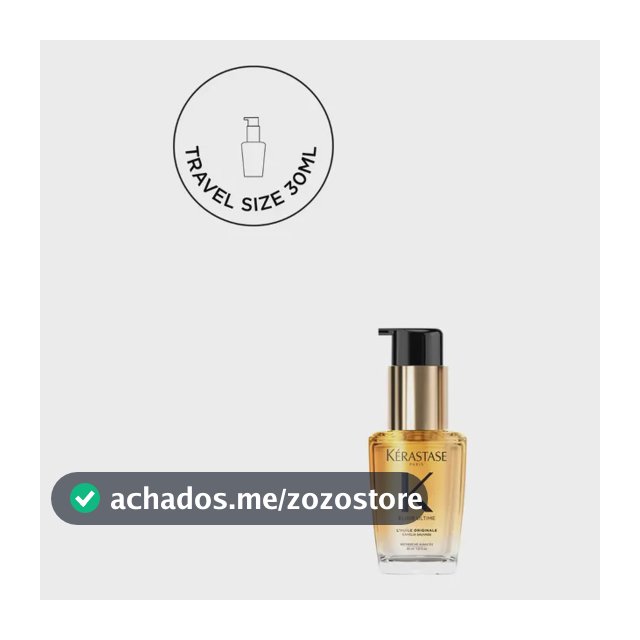 Óleo Capilar de Viagem Tamanho Mini Kérastase Elixir Ultime 30ml