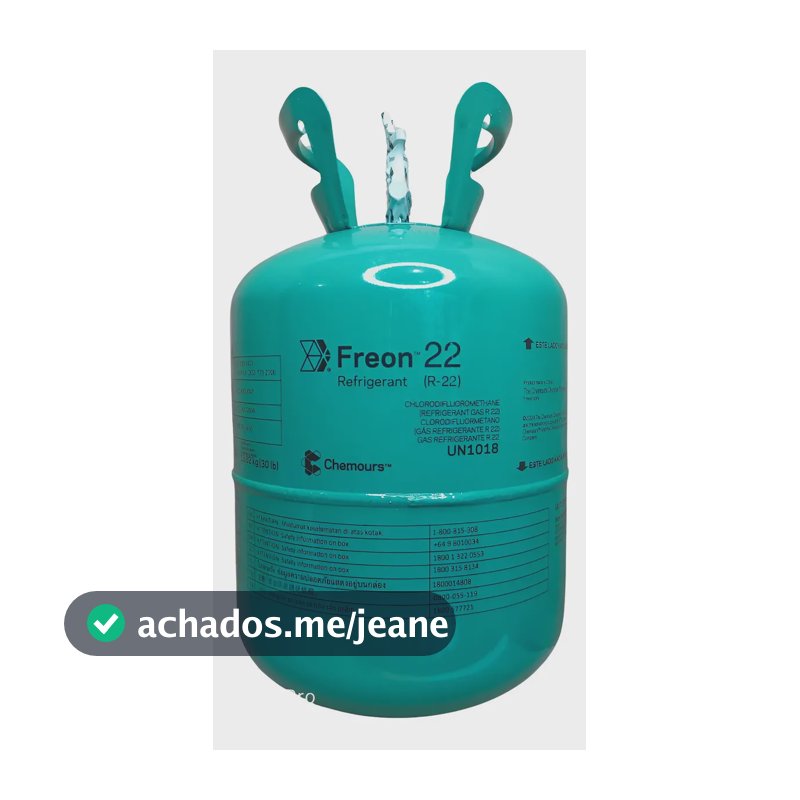 Gas Refrigerante R22 Freon 13,60kg Chemours