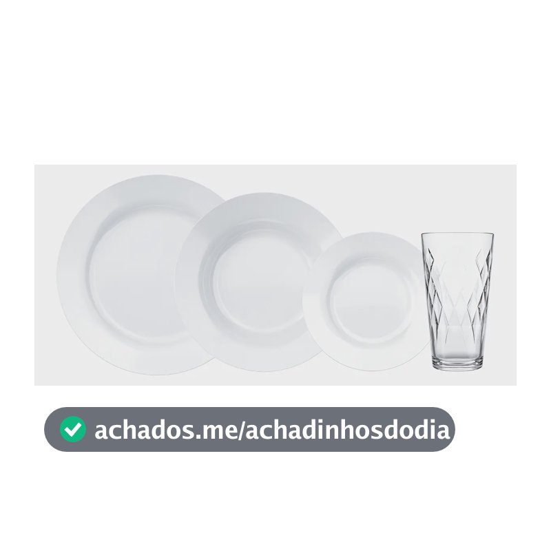 Aparelho De Jantar 16 Peças Duralex Menu