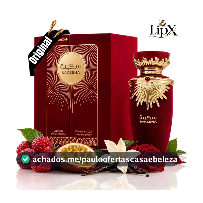 Perfume Árabe Sakeena Edp Feminino 100ml