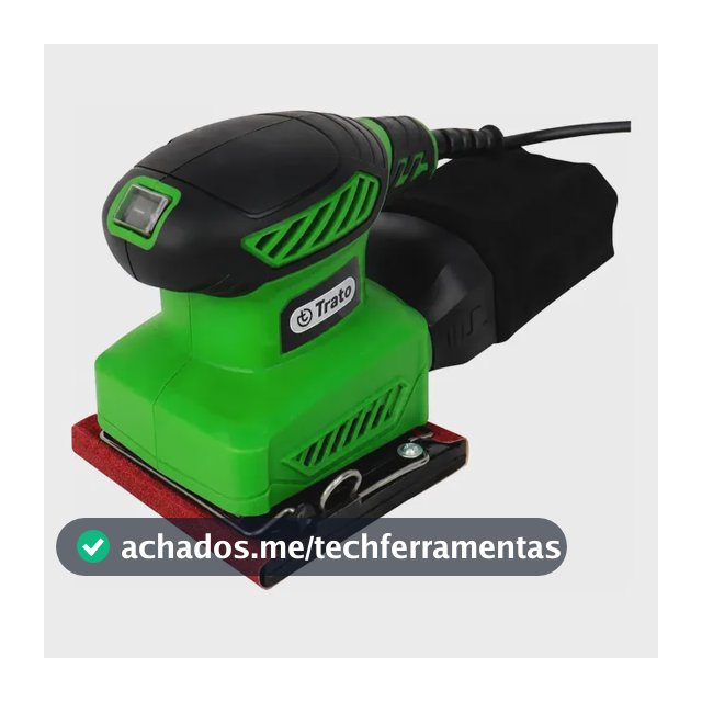 Lixadeira Orbital Elétrica Profissional Madeira Lixa 250w