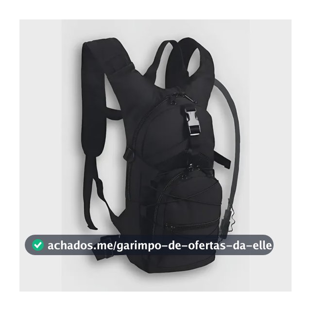 Mochila Hidratação Térmica 3l Trilha Caminhada 5 Bolsos