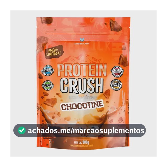 Protein Crush Under Labz Whey 100% Concentrado Coq10