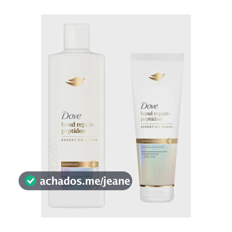 Kit Dove Bond Intense Repair Shampoo 350ml E Cond 150ml