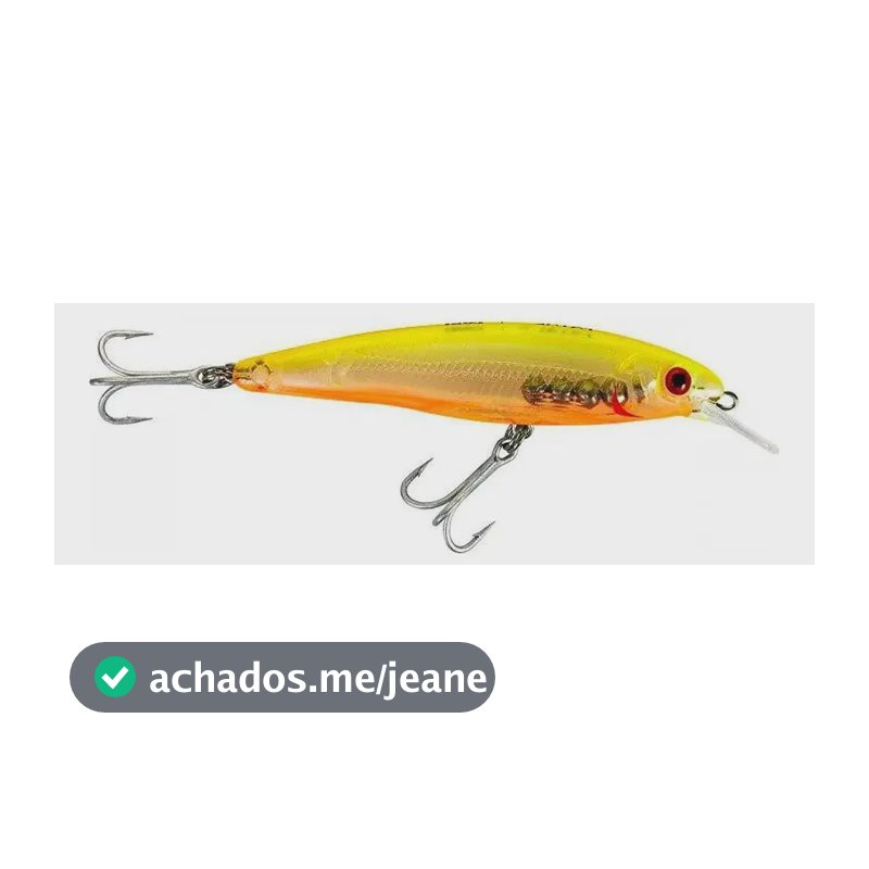 Isca Artificial Lori Fatal 90 Meia Água com Efeito Sonoro para Tucunaré