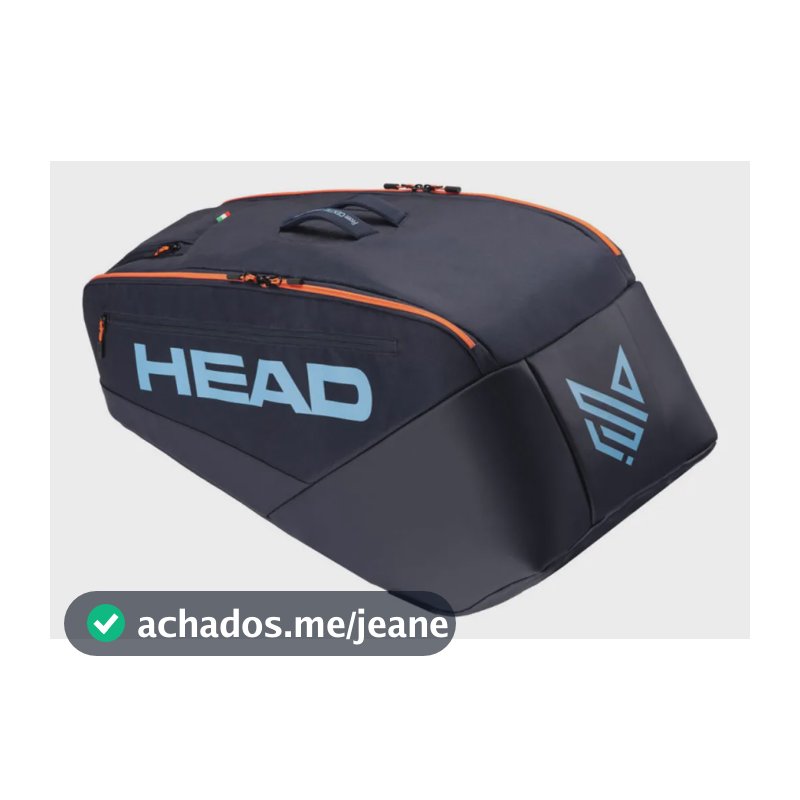 Raqueteira Head Pro L New X9 Marinho - 9 Raquetes Marinho