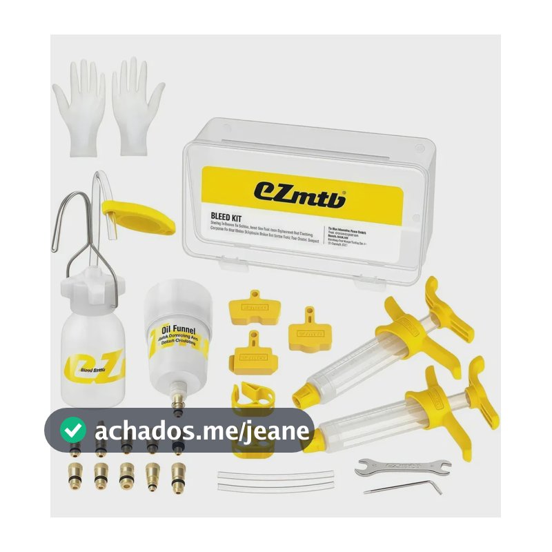 Kit Ferramenta Para Fazer Sangria Freio Hidráulico Bike