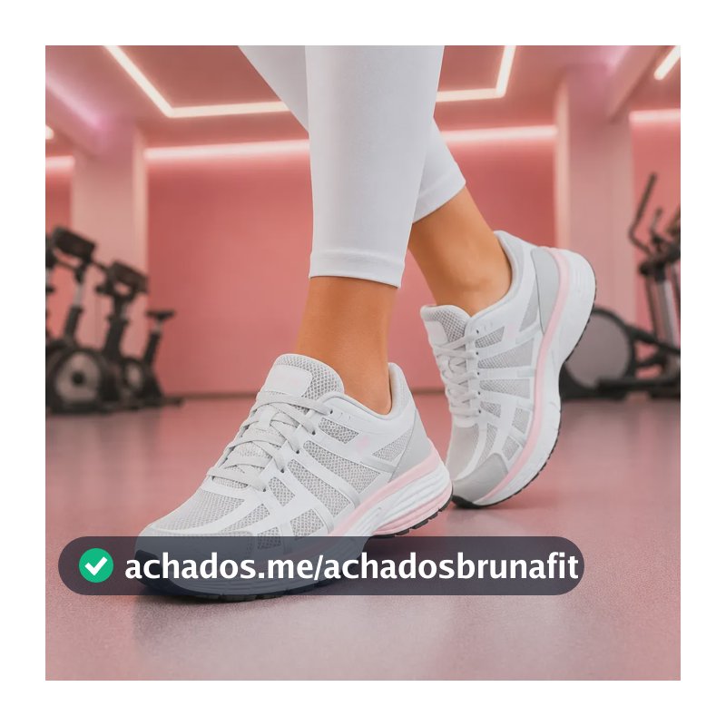 Tênis Unissex Treino Academia Sola Eva Mesh Respirável Cinza/rosa 38 Br