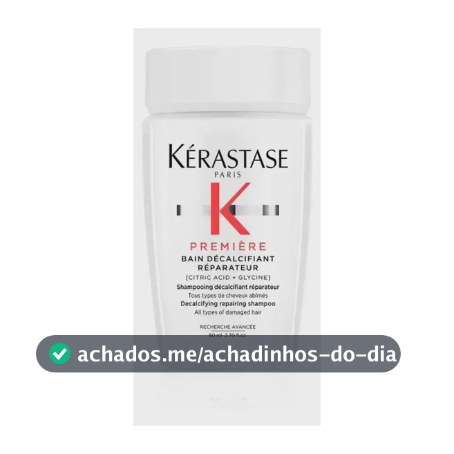Shampoo Descalcificante Reparador | 80ml | Kerastase Premiere