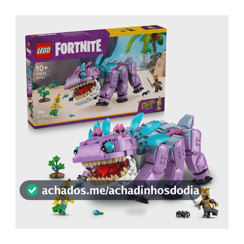 Brinquedo Lego® Fortnite® Klombo baseado no videogame 77077