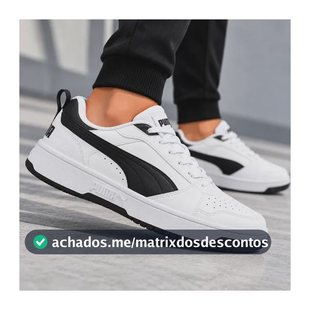 Tênis Puma Rebound V6 Low Bdp Moda Casual Masculino