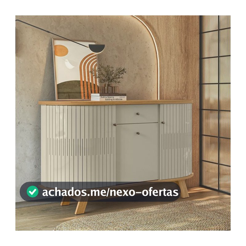 Buffet Para Sala De Estar Monza Traz Sofisticação E Hi