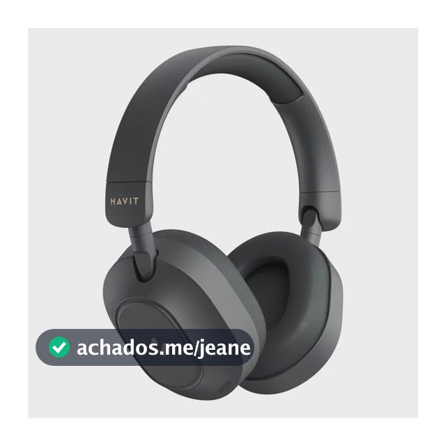 Headphone Havit H668bt Anc Híbrido Bluetooth 5.4 Bateria 80h Preto