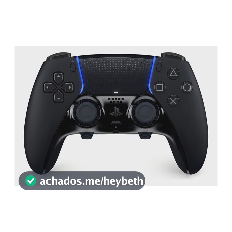 Controle Sem Fio Dualsense Edge Midnight Black Ps5