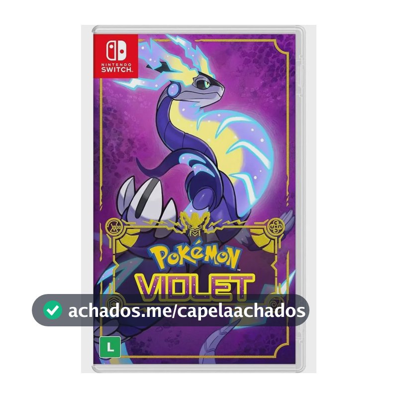 Nintendo Pokemon Violet Switch Br Midia Fisica
