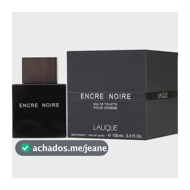 Perfume Lalique Encre Noire Eau De Toilette 100 Ml Masculino