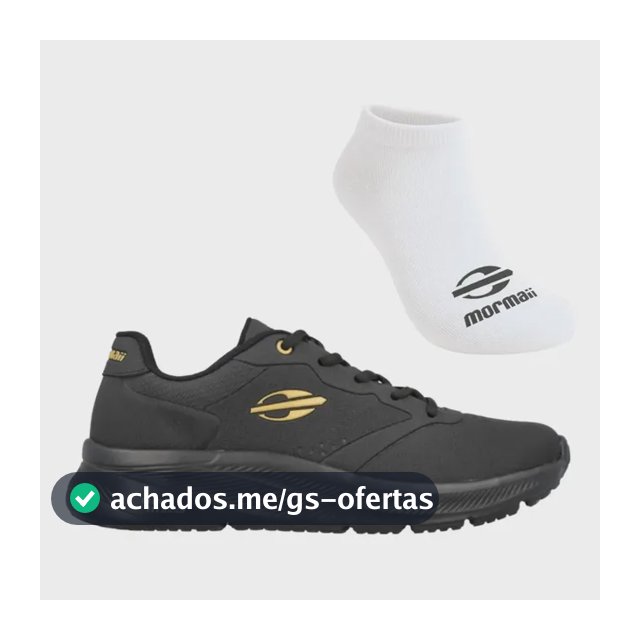 Kit Tênis De Academia Masculino Mormaii Free Run E Meia