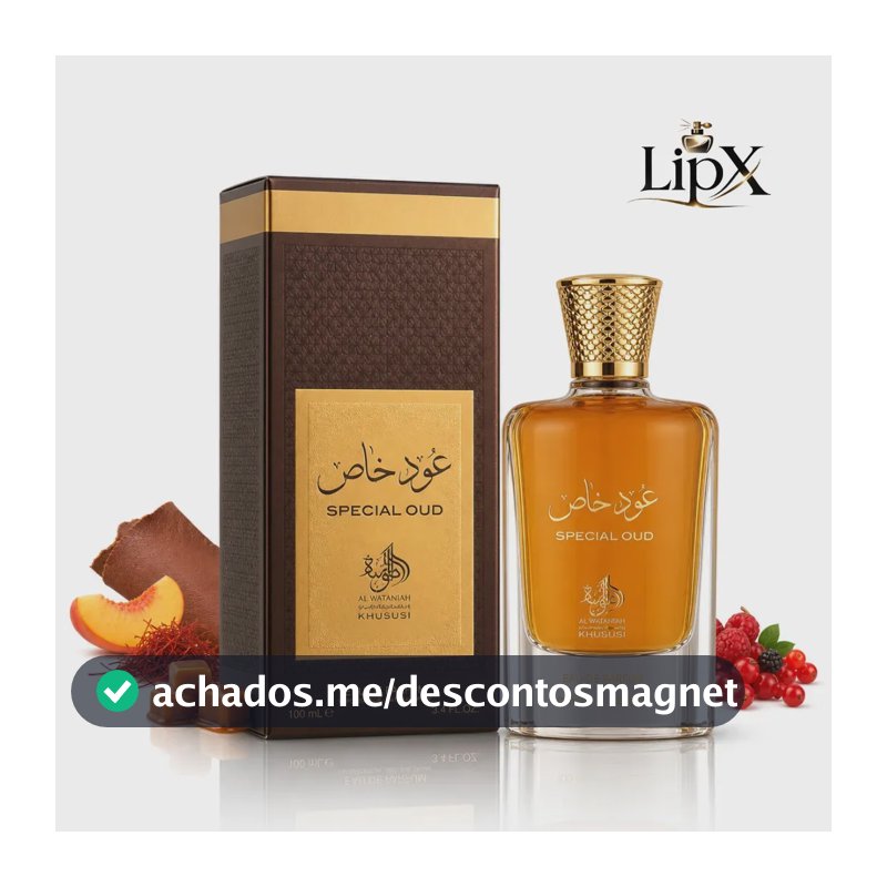 Perfume Arabe Special Oud Al Wataniah Masculino 100 Ml