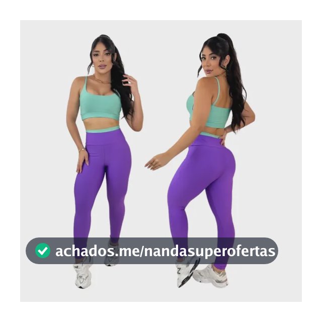 Conjunto Fitness Bicolor Suplex Premium Feminino Academia