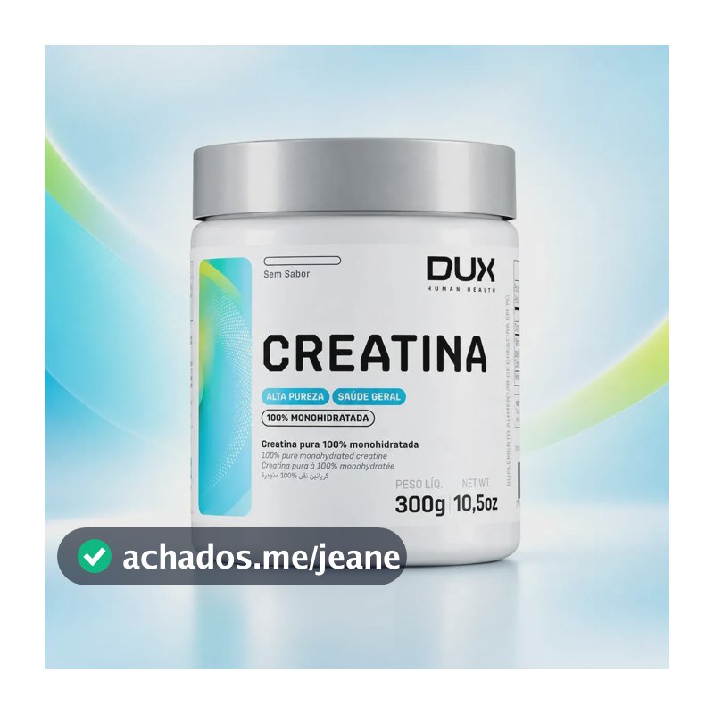 Creatina - Monohidratada Dux Nutrition 300g Sem Sabor