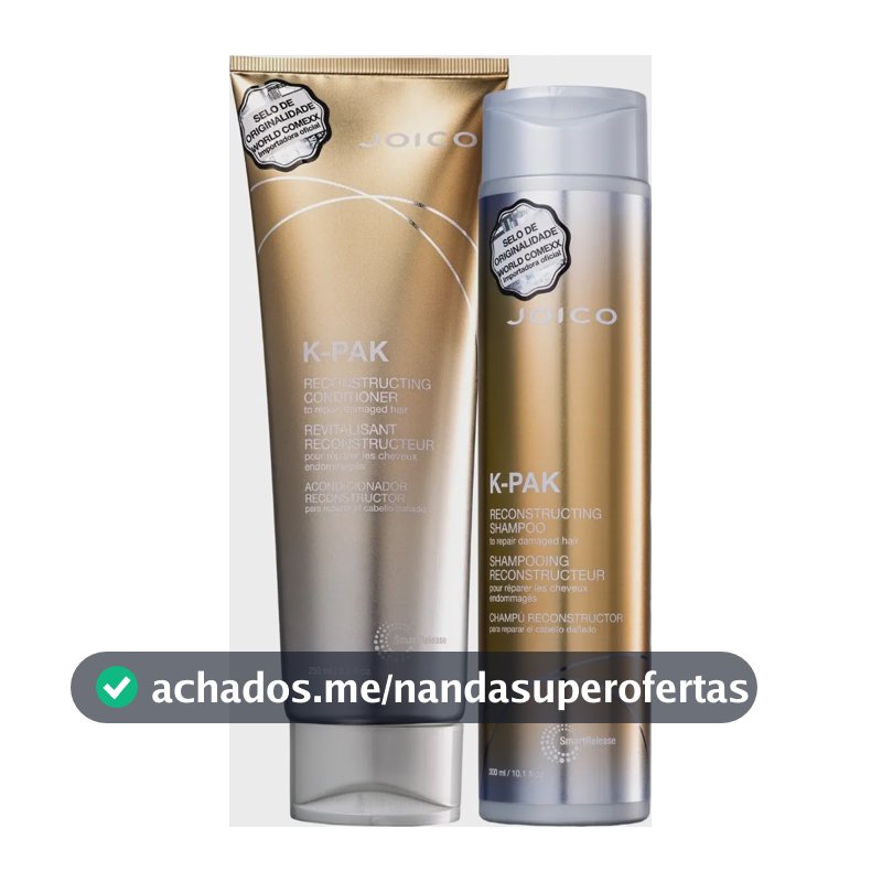 Joico K-pak Kit Shampoo 300ml + Condicionador 250ml