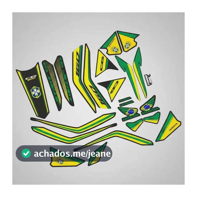 Jogo Faixa Titan 160 Modelo 2022 Até 2026 Personalizado Copa Titan 160 Modelo Start