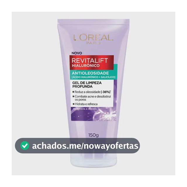 Gel de Limpeza Antioleosidade L'Oréal Paris Revitalift