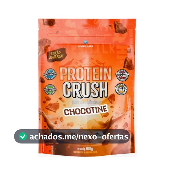 Proteína Under Labz Whey concentrado Crush em pó sabor Chocottine x 900g