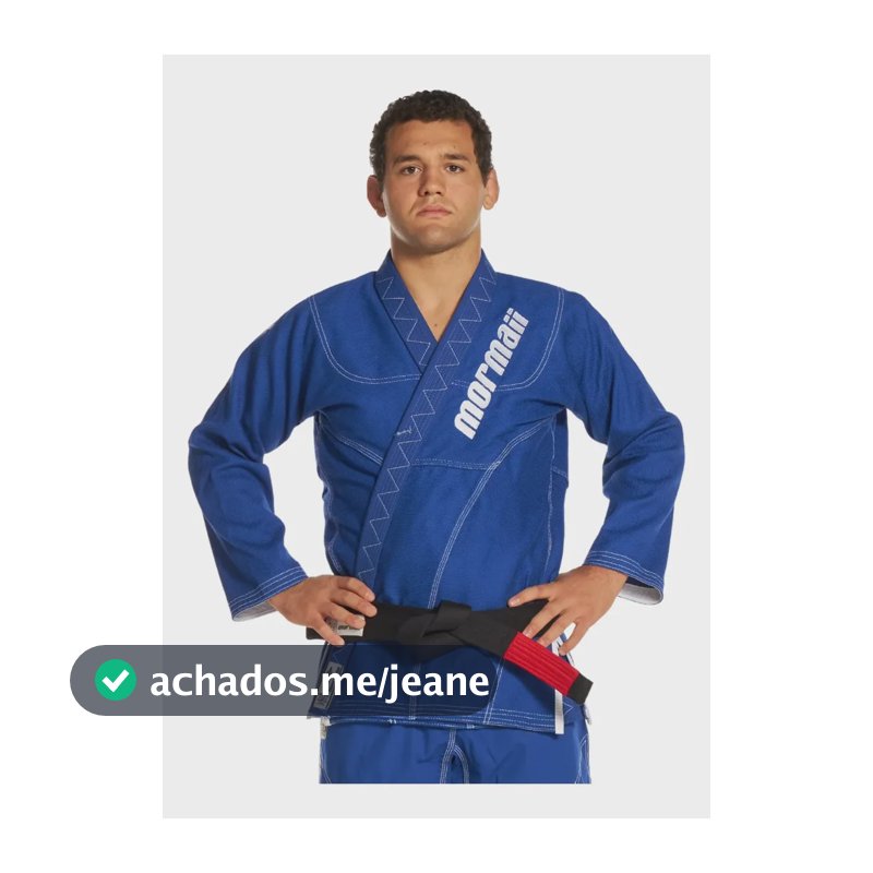 Kimono Jiu-jitsu Mormaii Wave Pro Azul Azul A4