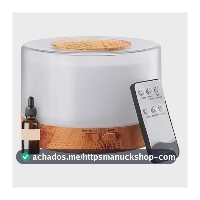 Difusor Aromatizador Umidificador De Aroma + Essência Brinde